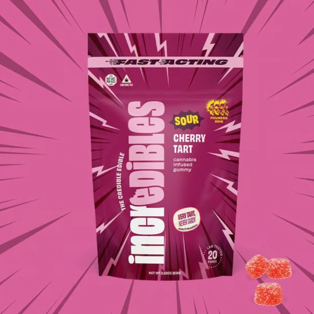 Fast Acting Sour Cherry Tart inc.edibles