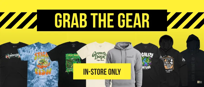 Cannabis Promo, Cannabis Sales, Cannabis Discounts, Cannabis on Sale, Grab the Gear