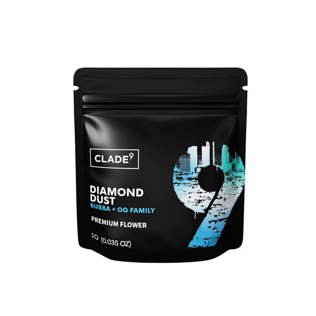 Clade 9 Diamond Dust Flower 1g