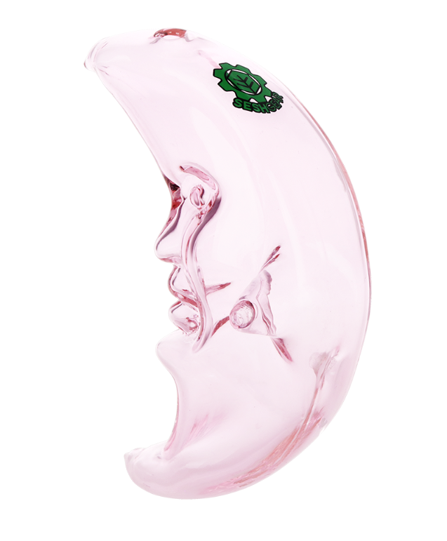 Over Moon Glass Hand Pipe