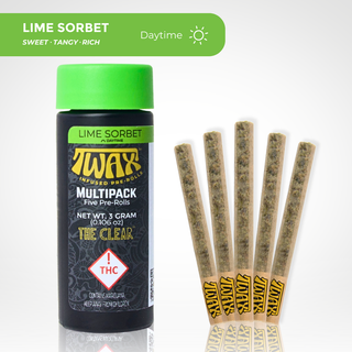 Twax Infused 5 Pack - Lime Sorbet The Clear