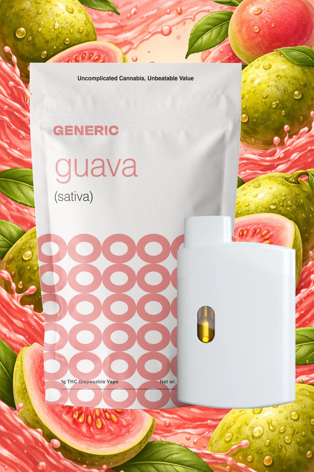 Generic Guava Distillate Disposable 1g