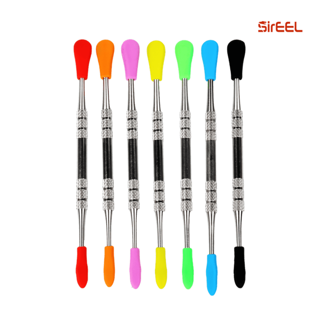 Metal Dabber w/ Silicone Tips 120mm Large SirEEL
