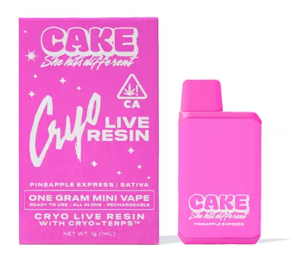 CAKE - Cryo Mini - 1 gram Rechargeable - Pineapple CAKE