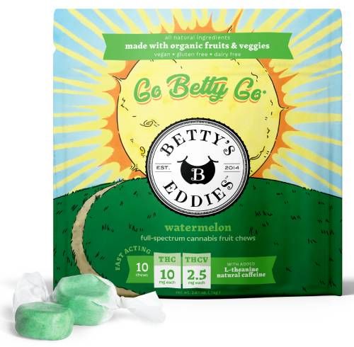 Watermelon Go Betty Go 10:1 THC:THCV Bettys Eddies