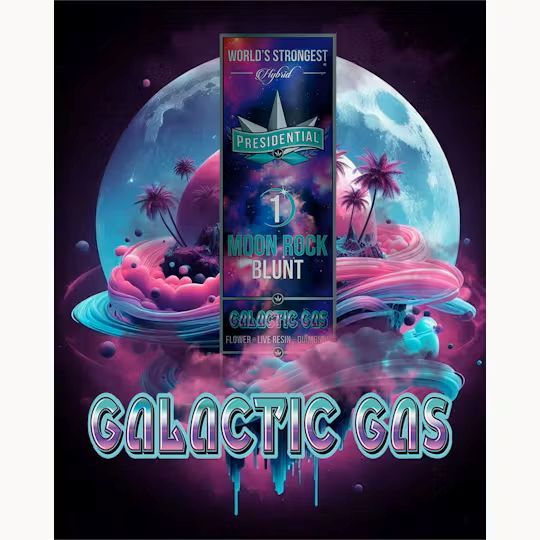 Galactic Gas Moon Rock Presidential