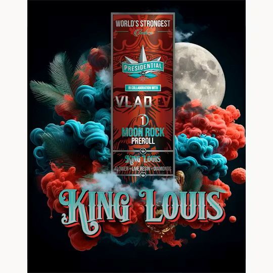 King Louis Moon Rock Presidential