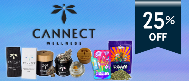 Cannabis Promo, Cannabis Sales, Cannabis Discounts, Cannabis on Sale, 25% Off Cannect Wellness