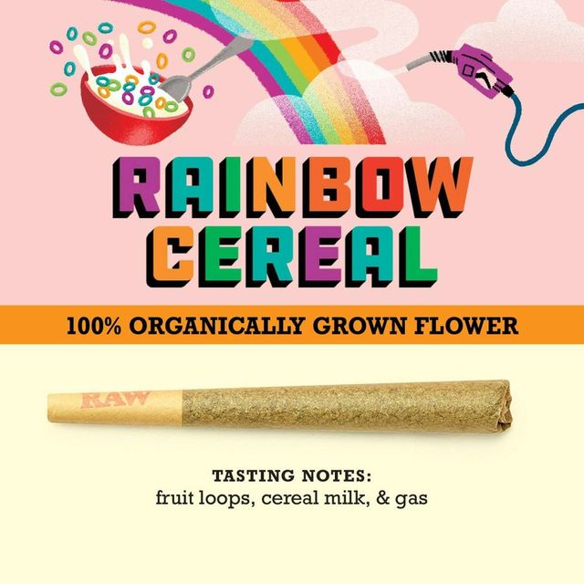 Rainbow Cereal 1G Pre-Roll Paper Crane Provisions, LLC