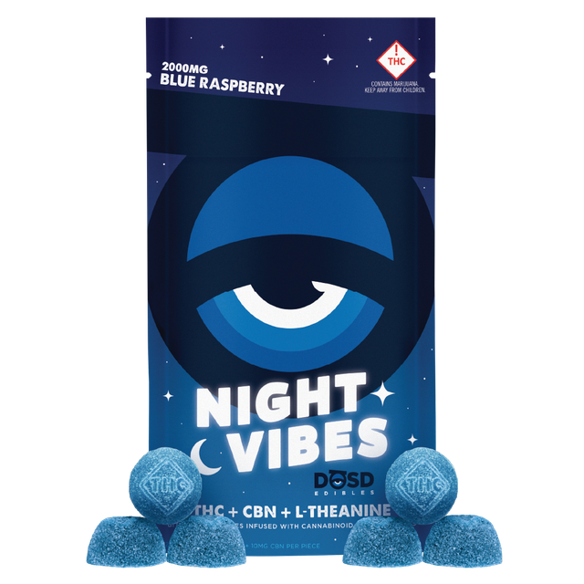 1:1 THC:CBN Blue Raspberry Dosd