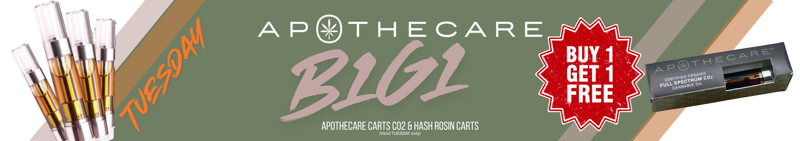 Cannabis Promo, Cannabis Sales, Cannabis Discounts, Cannabis on Sale, Benzie Tuesday