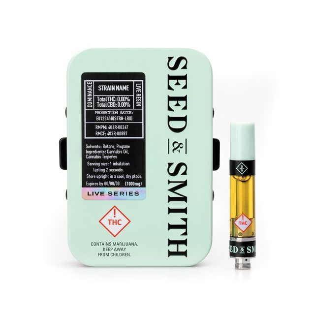 1G Live Resin Cart - Red Dawn Seed & Smith