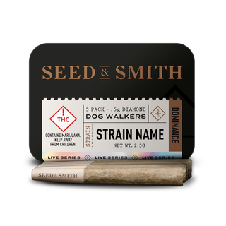 5 Pack - Cheddar Cheeze - 0.5g each Seed & Smith