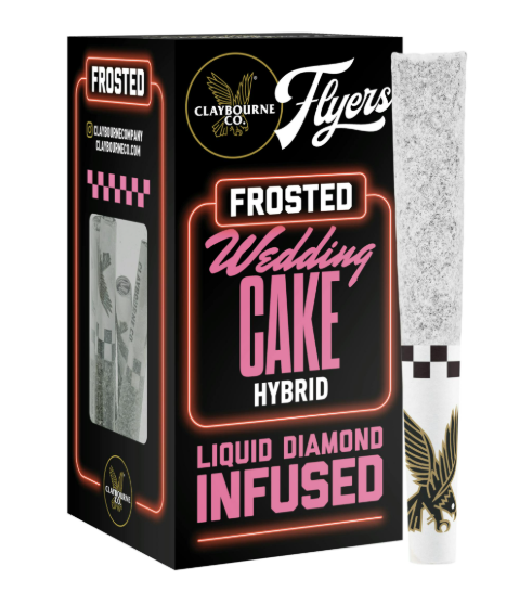 Frosted Flyers Infused .5g 2 Pack - Wedding Cake Claybourne