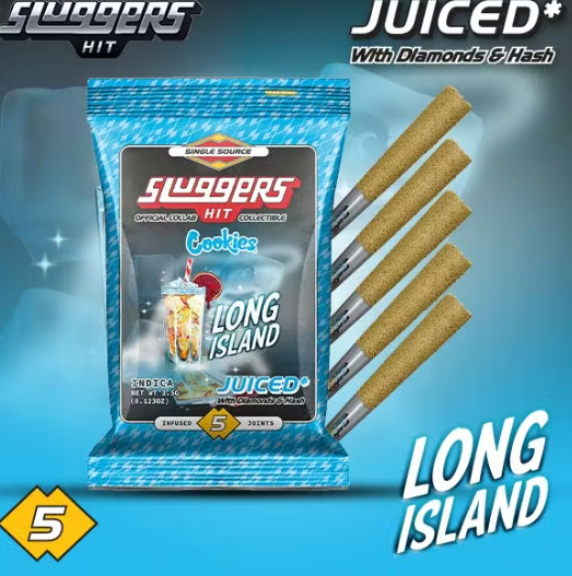 Infused Preroll - 0.7g 5pk - Indica - Long Island Sluggers