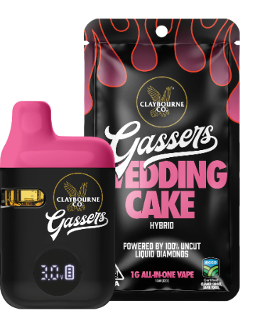 Claybourne — Gassers Wedding Cake