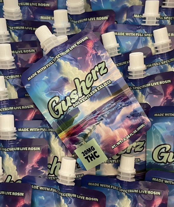 Gusherz Live Rosin Cranberry Cherry Elixir