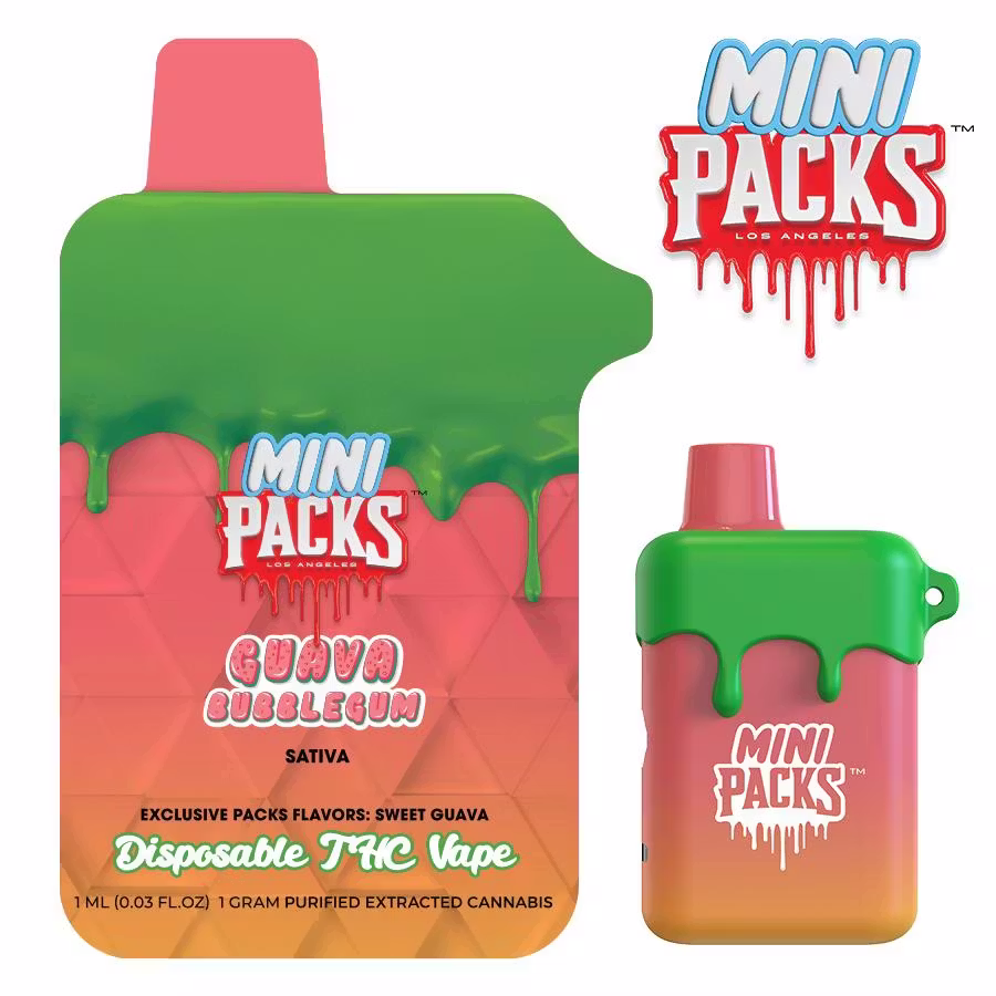 Guava Bubble Gum PacksPods