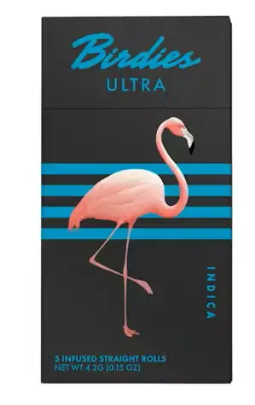 Ultra Indica THCa Infused Preroll - 4.25g - 5ct Birdies Ultra Indica THCa Infused Preroll - 4.25g - 5ct Birdies
