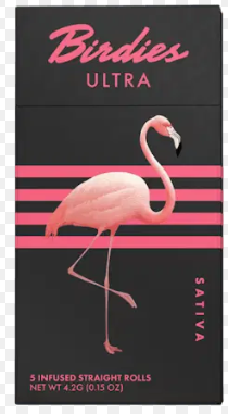 Ultra Sativa THCa Infused Preroll - 4.25g -  5ct Birdies