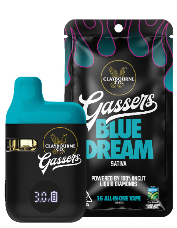 Gassers Vape AIO Blue Dream Claybourne