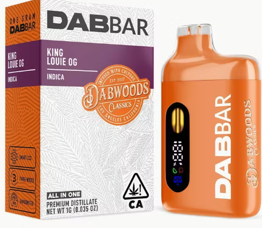 KING LOUIE OG AIO DAB BAR 1G Dabwoods