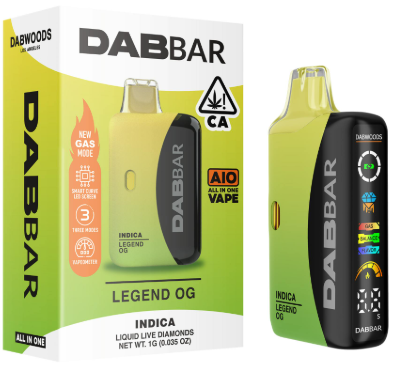LEGEND OG LLD AIO DABBAR 1G Dabwoods