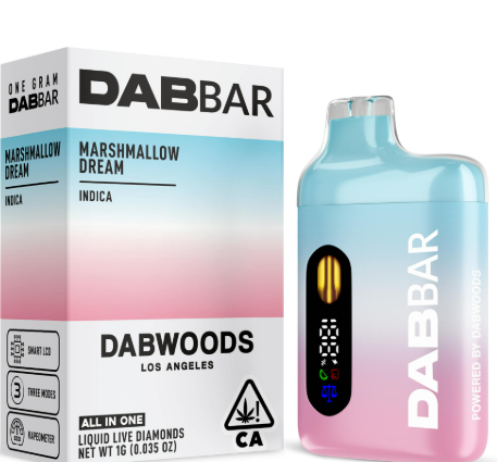 MARSHMALLOW DREAM LLD AIO DABBAR 1G Dabwoods
