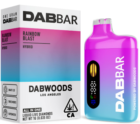 RAINBOW BLAST LLD AIO DABBAR 1G Dabwoods