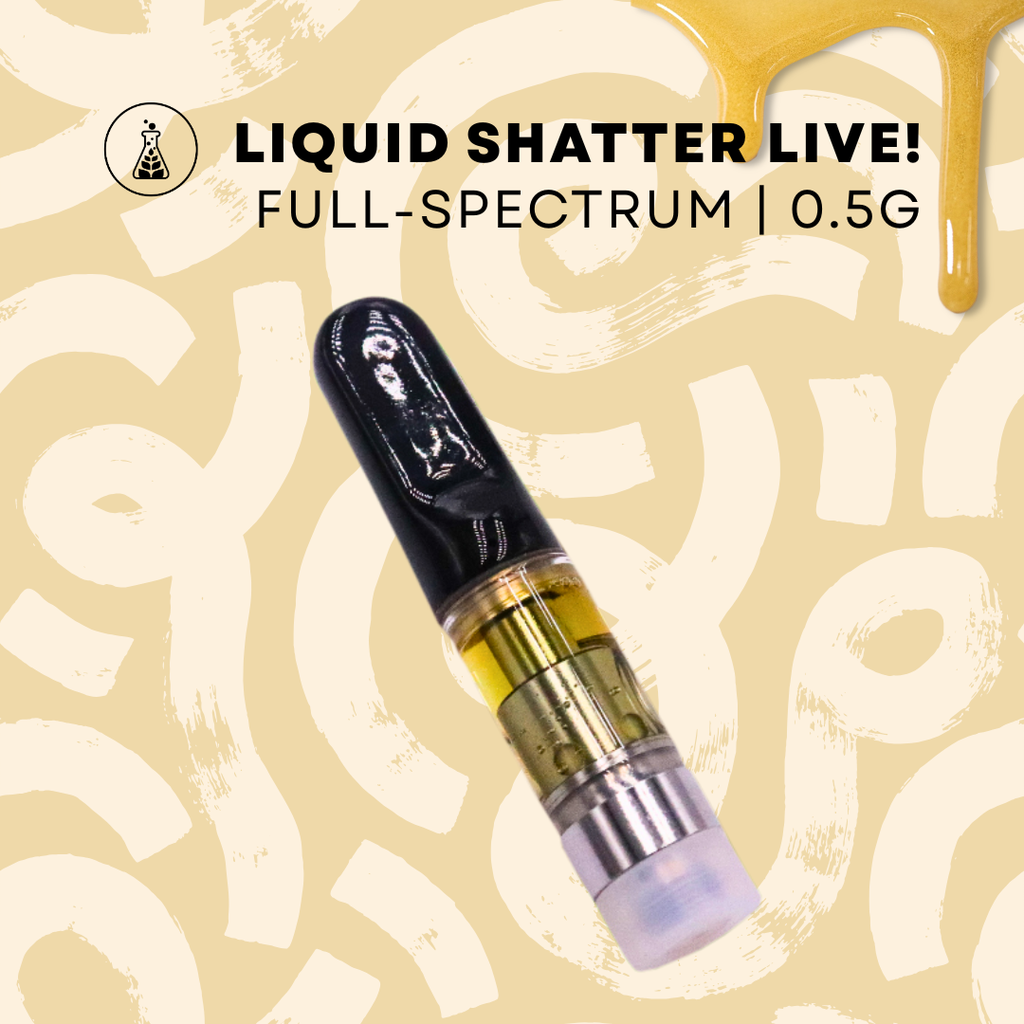 Full Spectrum 0.5g ETB Liquid Shatter LIVE! Vape
