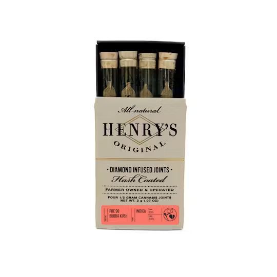 Pre 98 Bubba Kush Infused 4 Pack Henry's Original