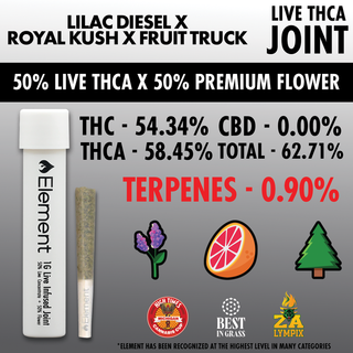 Lilac Diesel x Royal Kush x Fruit Truck Element