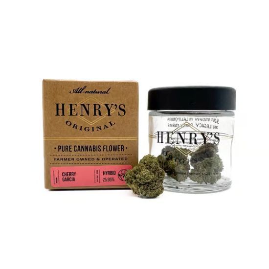 Cherry Garcia Jar Henry's Original
