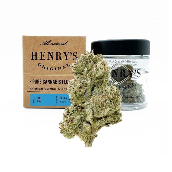 Blue Runtz Jar Henry's Original