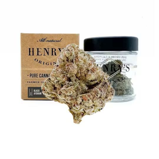 Black Afghani Jar Henry's Original