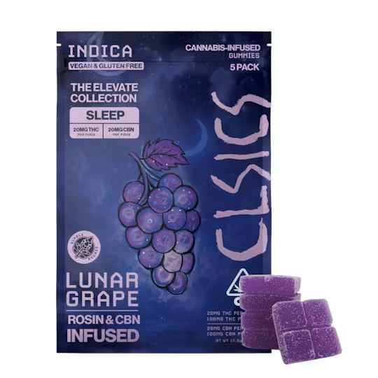 Lunar Grape Indica Sleep 1:1 CBN CLSICS