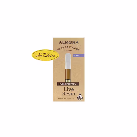 Amaretto Mints Live Resin 510 Almora Farm