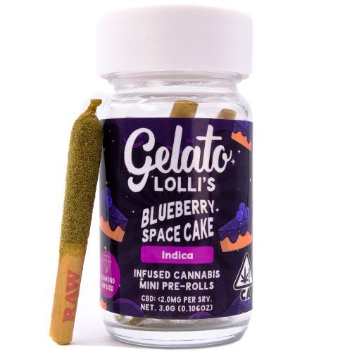 Lolli's Blueberry Space Cake Gelato