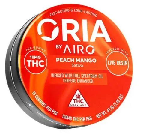 Peach Mango Live Rosin Oria