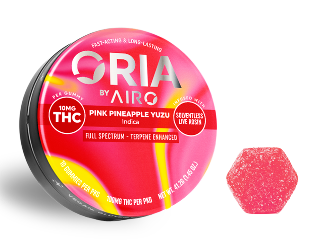 Pink Pineapple Yuzu Live Rosin Oria