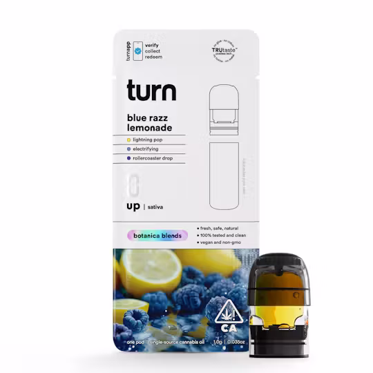Blue Razz Lemonade turn