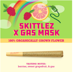 Skittlez x Gas Mask Paper Crane Cannabis