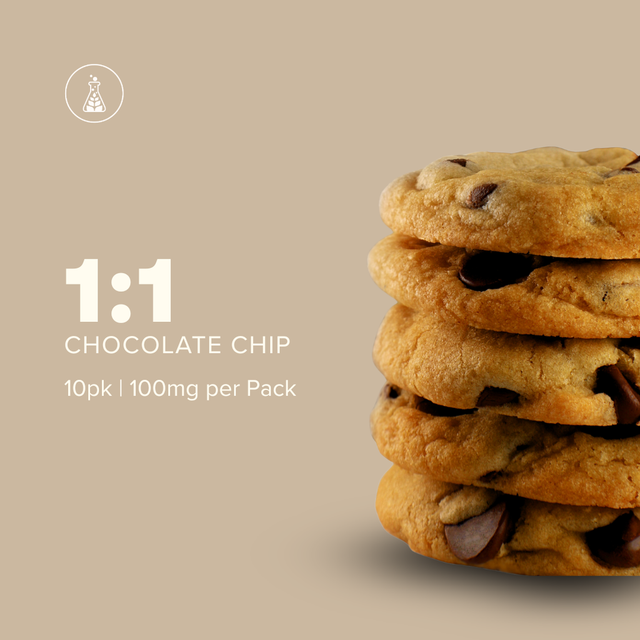 1:1 Chocolate Chip Sanctuary Cannabis 1:1 Chocolate Chip Sanctuary Cannabis