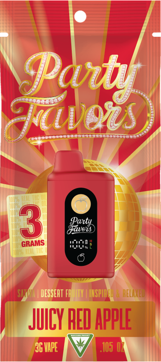 Juicebox Vape-Juicy Red Apple Party Favors