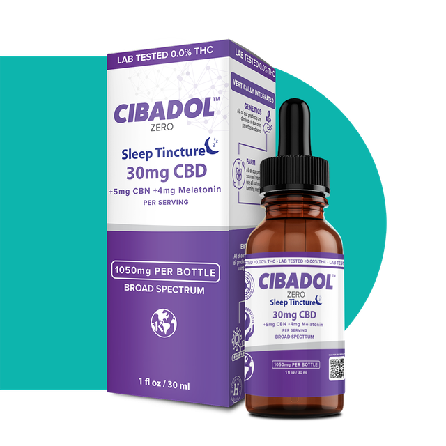 1050Mg CBD SLEEP Tincture  NO THC Cibadol (Hemp)