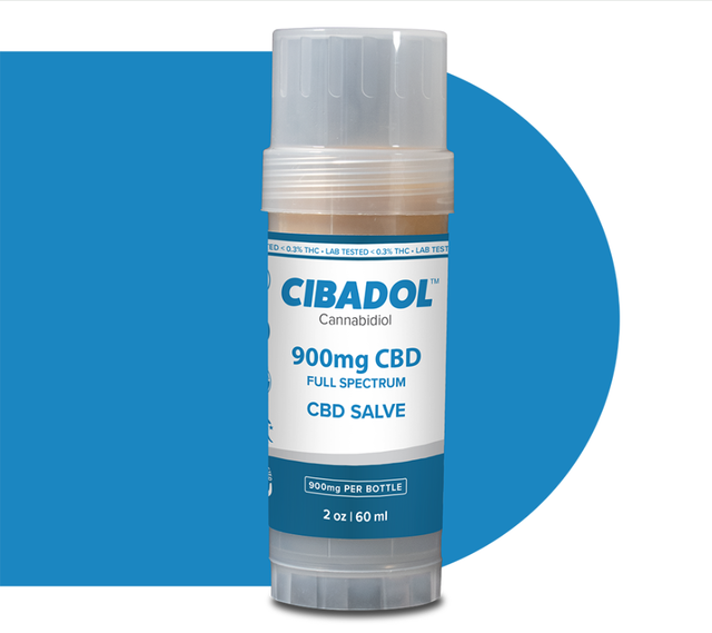 900Mg Full Spectrum CBD Salve NO THC Cibadol (Hemp)