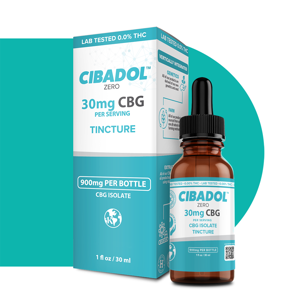 900Mg CBG Tincture NO THC