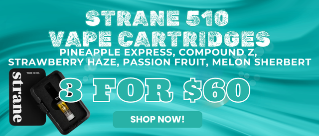 Cannabis Promo, Cannabis Sales, Cannabis Offers, Cannabis on Sale, SELECT STRANE 5/10 - 1G CARTRIDGES - 3 FOR $60