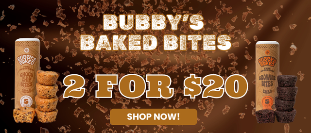 Cannabis Promo, Cannabis Sales, Cannabis Offers, Cannabis on Sale, BUBBY'S BAKED - 2 FOR $20
