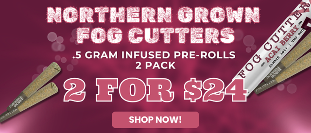 Cannabis Promo, Cannabis Sales, Cannabis Offers, Cannabis on Sale, Fog Cutters Infused Pre-Rolls - 0.5G 2PK - 2 FOR $24